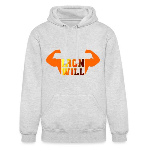 Bodybuilding: Iron Will Power - Unisex Heavyweight Hoodie