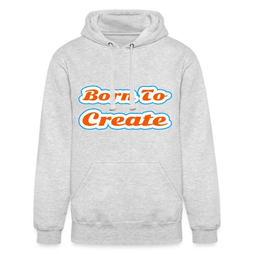 Born to Create — Creative Soul Script - Unisex Heavyweight Hoodie