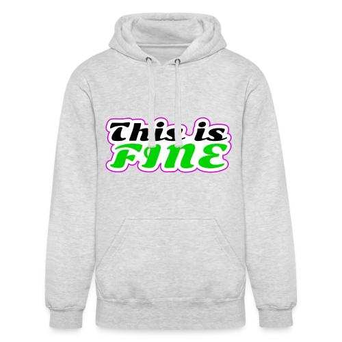 This Is Fine Balance - Unisex Heavyweight Hoodie