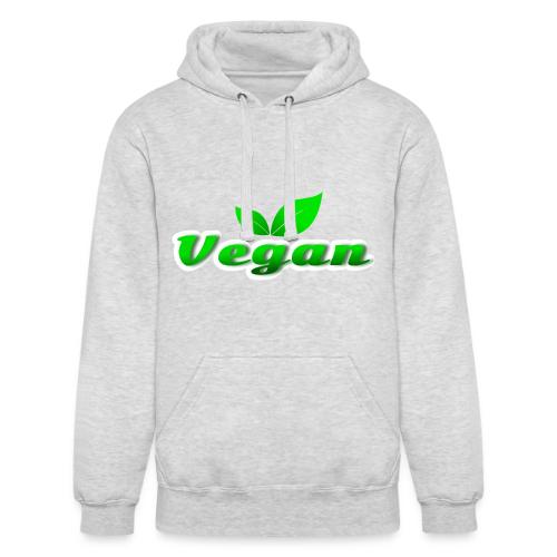 Pure Vegan Leaves - Unisex Heavyweight Hoodie