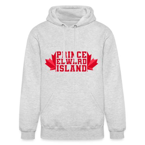 Prince Edward Island with maple leaf - Unisex Heavyweight Hoodie