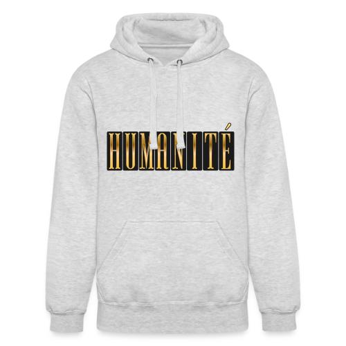 Humanity in Golden Letters - Unisex Heavyweight Hoodie