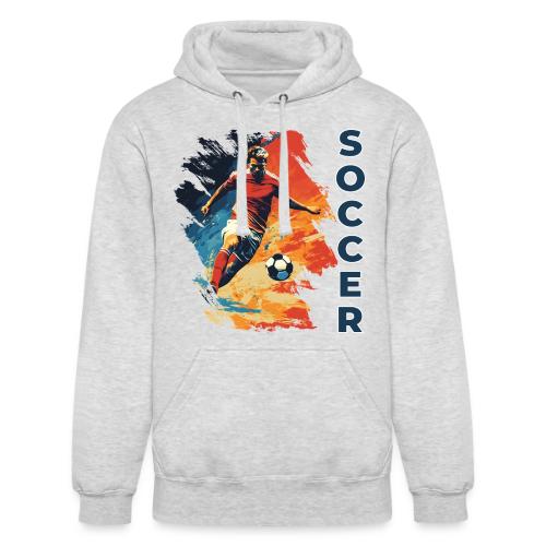 Soccer Action Pulse - Unisex Heavyweight Hoodie
