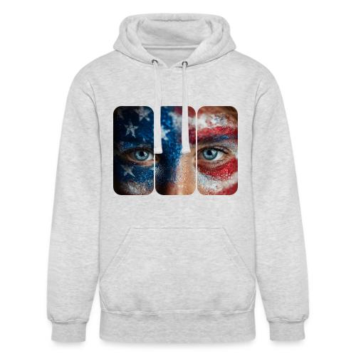 USA: Stars in Her Eyes - Unisex Heavyweight Hoodie
