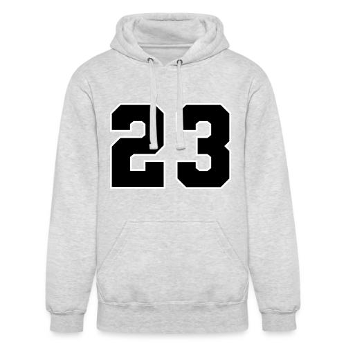 Varsity Number 23 Athletic Style - Unisex Heavyweight Hoodie