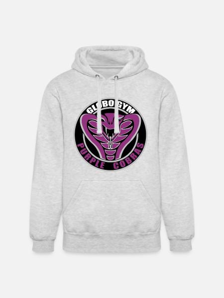 Globo GYM - Unisex Heavyweight Hoodie - ash gray