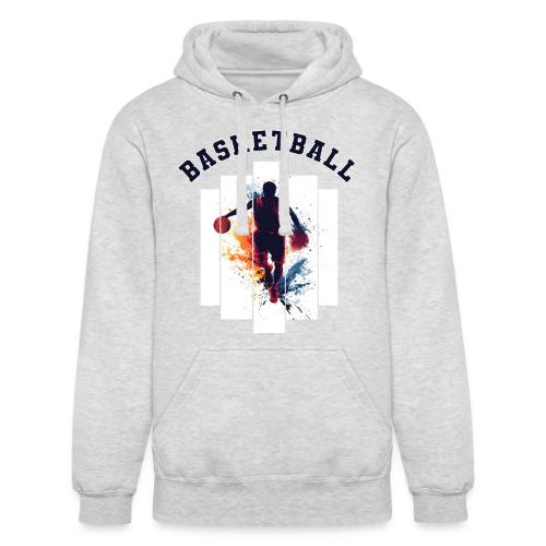 Basketball Never Stops - Unisex Heavyweight Hoodie