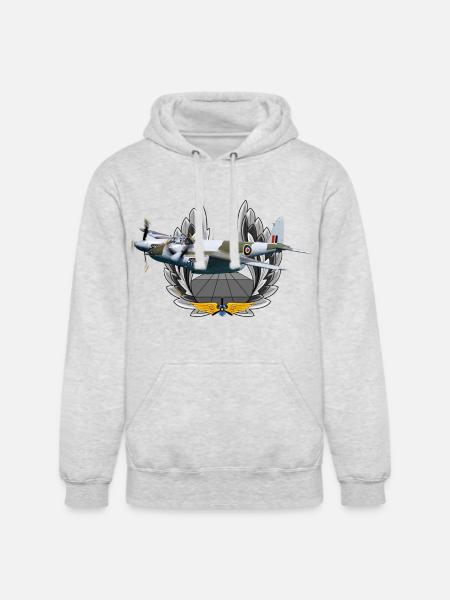 Mosquito - Unisex Heavyweight Hoodie - ash gray