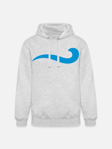 water - Unisex Heavyweight Hoodie - ash gray