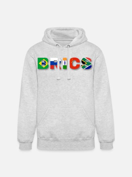 Brics  - Unisex Heavyweight Hoodie - ash gray