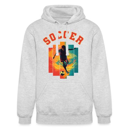 Soccer Heartbeat - Unisex Heavyweight Hoodie