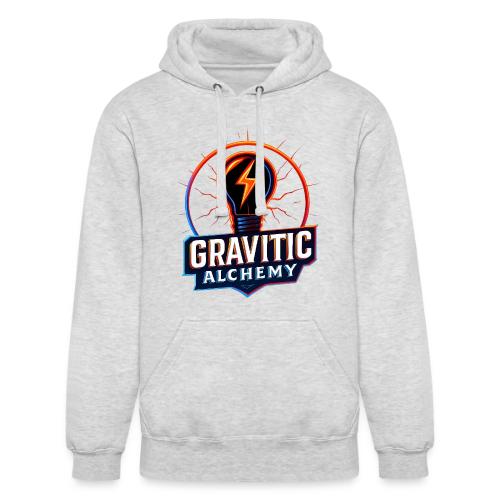 Gravitic Alchemy Logo - Unisex Heavyweight Hoodie