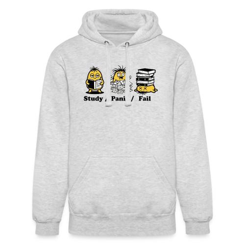 Funny Student Study Panic Fail Back To School - Unisex Heavyweight Hoodie