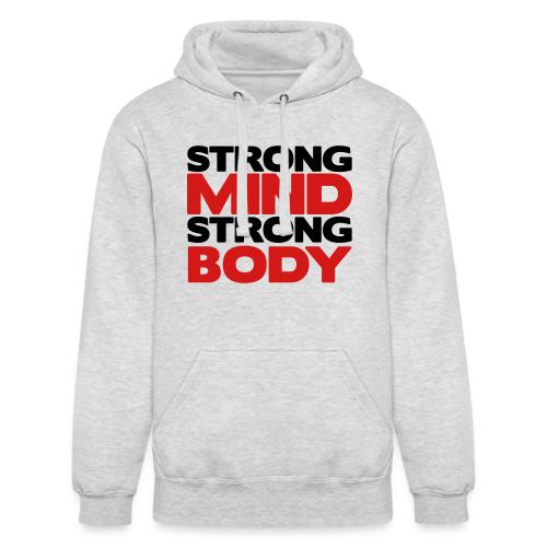 Strong Mind Strong Body - Unisex Heavyweight Hoodie