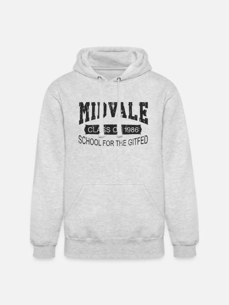 Midvale School for the Gifted Gary Larson the Far - Unisex Heavyweight Hoodie - ash gray