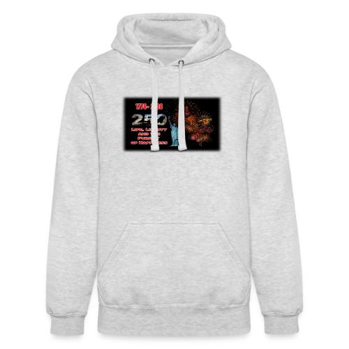 1776 - 2026 - 250 Years USA | Fireworks - Unisex Heavyweight Hoodie