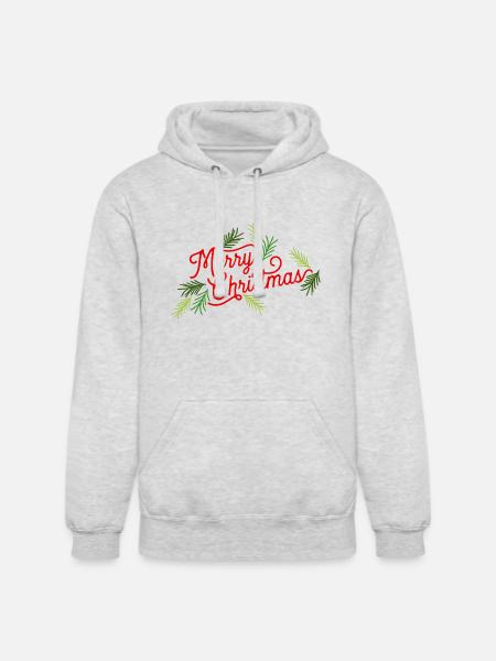 Pine Needles - Unisex Heavyweight Hoodie - ash gray