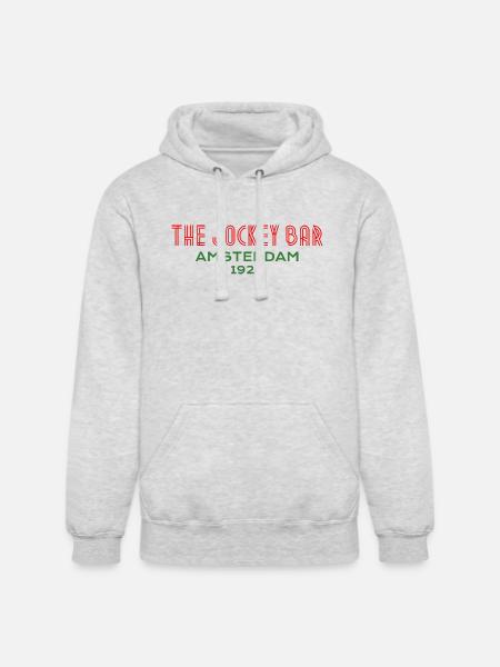 The Jockey Bar, Amsterdam - Unisex Heavyweight Hoodie - ash gray