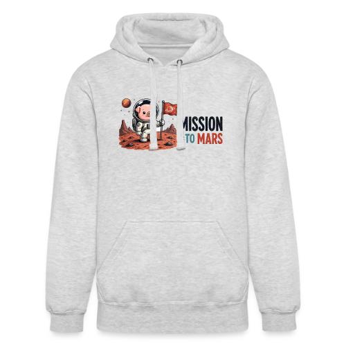 Mission To Mars Space Pig - Unisex Heavyweight Hoodie