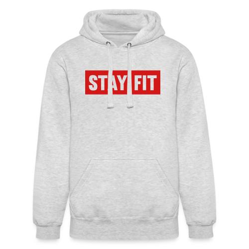 Stay Fit - Unisex Heavyweight Hoodie