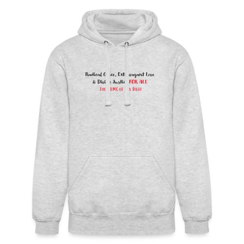 Radical Grace, Extravagant Love & Divine Justice - Unisex Heavyweight Hoodie