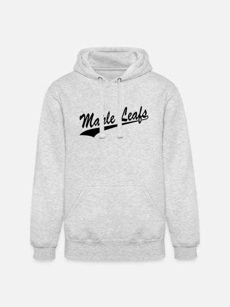 Maple Leafs - Unisex Heavyweight Hoodie - ash gray