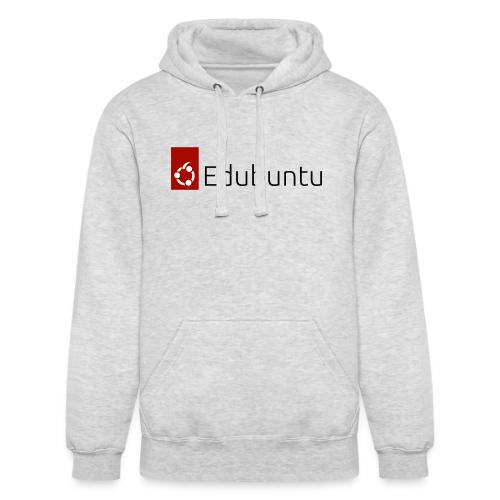 Edubuntu Logo 2023 - Black - Unisex Heavyweight Hoodie