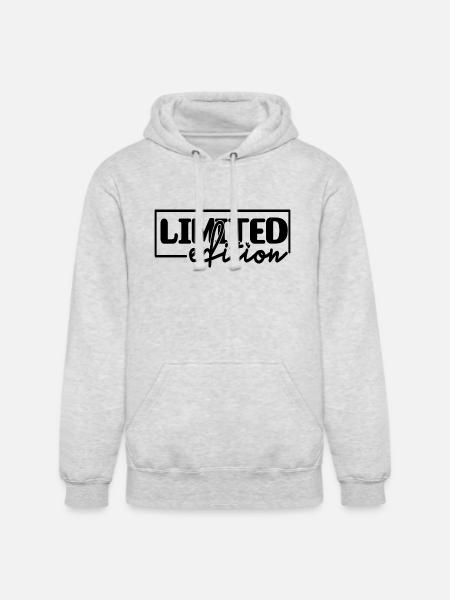 Limited Edition - Unisex Heavyweight Hoodie - ash gray