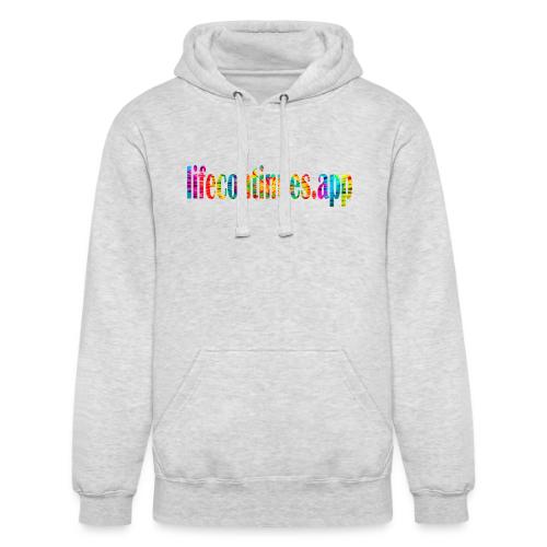 Life Continues Large Tie-dye 2 - Unisex Heavyweight Hoodie