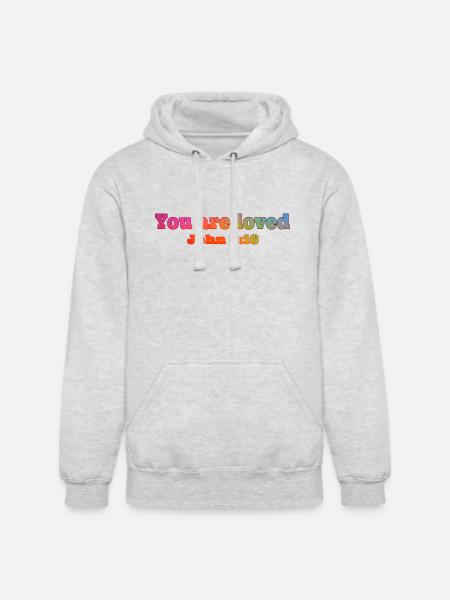 John - Unisex Heavyweight Hoodie - ash gray