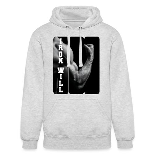 Bodybuilding: Iron Will - Unisex Heavyweight Hoodie