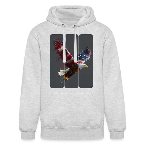 USA: Freedom in Flight - Unisex Heavyweight Hoodie