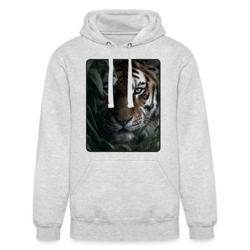 Tiger Jungle Eyes Wildlife Design - Unisex Heavyweight Hoodie