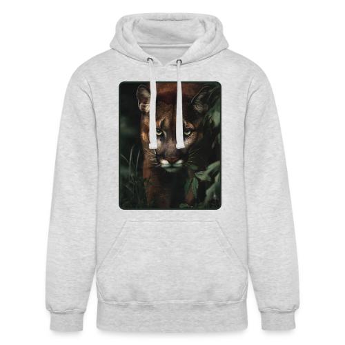 Cougar Jungle Predator Design - Unisex Heavyweight Hoodie