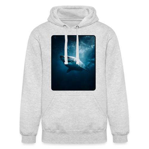 Great White Shark Ocean Design - Unisex Heavyweight Hoodie