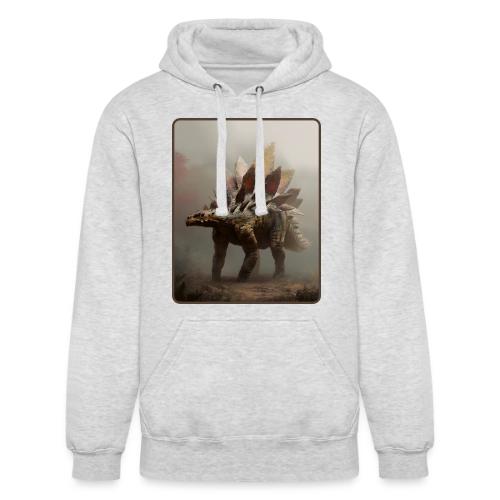 Stegosaurus Misty Forest Design - Unisex Heavyweight Hoodie
