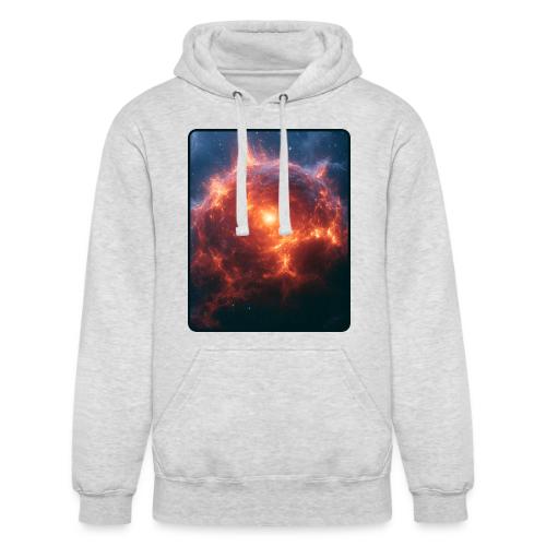 Exploding Supernova Space Art - Unisex Heavyweight Hoodie