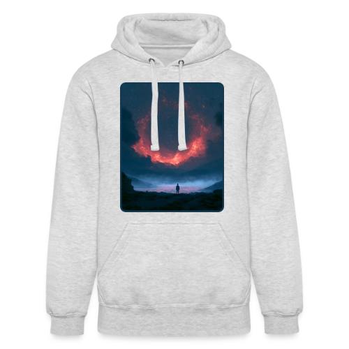 Supernova Reflection Space Scene - Unisex Heavyweight Hoodie