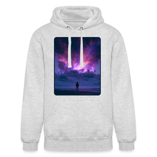 Cosmic Supernova Night Design - Unisex Heavyweight Hoodie