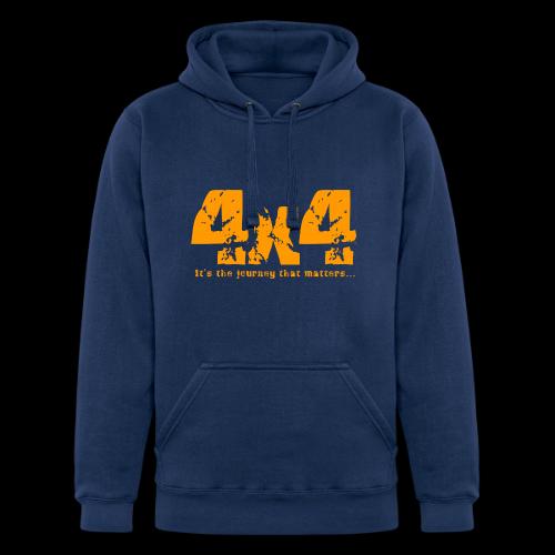 4x4 - it's the journey that matters... - Unisex Heavyweight Hoodie
