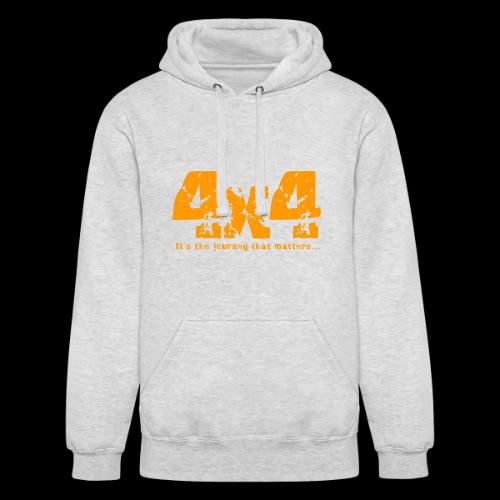 4x4 - it's the journey that matters... - Unisex Heavyweight Hoodie