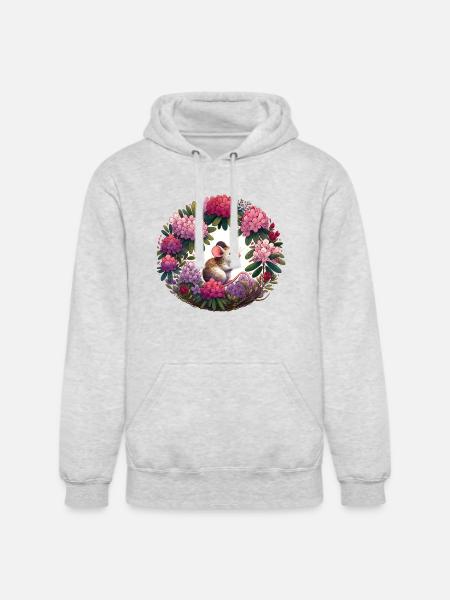 Mouse - Unisex Heavyweight Hoodie - ash gray