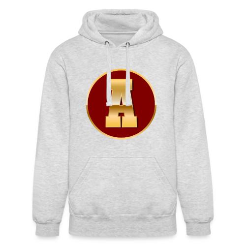 Letter A – Capital Varsity Alphabet Monogram - Unisex Heavyweight Hoodie