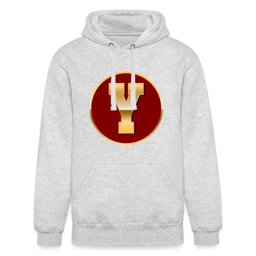 Letter Y – Capital Varsity Alphabet Monogram - Unisex Heavyweight Hoodie