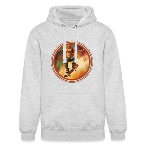 Skateboarding Mode On - Unisex Heavyweight Hoodie