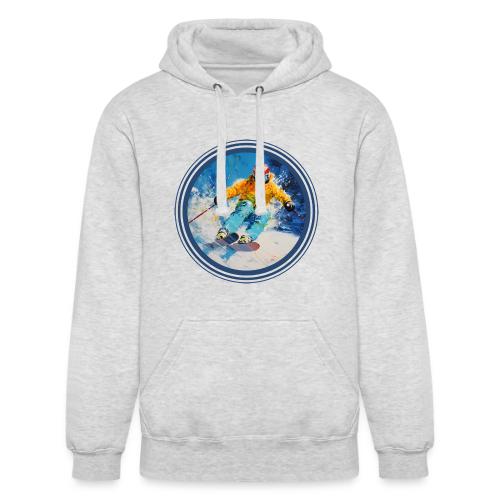 Born for Skiing - Unisex Heavyweight Hoodie