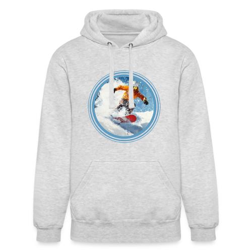 Snowboarding Edge - Unisex Heavyweight Hoodie