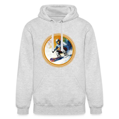 Snowboarding Dreams - Unisex Heavyweight Hoodie