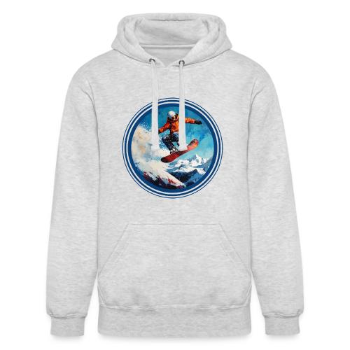 Snowboarding Vibes - Unisex Heavyweight Hoodie