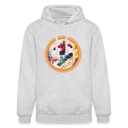Snowboarding Horizon - Unisex Heavyweight Hoodie
